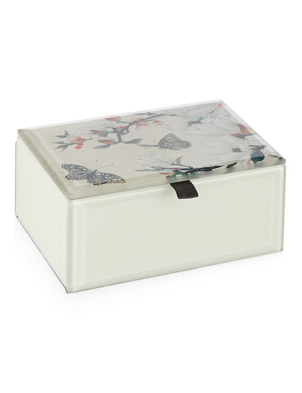 Floral Small Jewellery Box Image 1 of 2