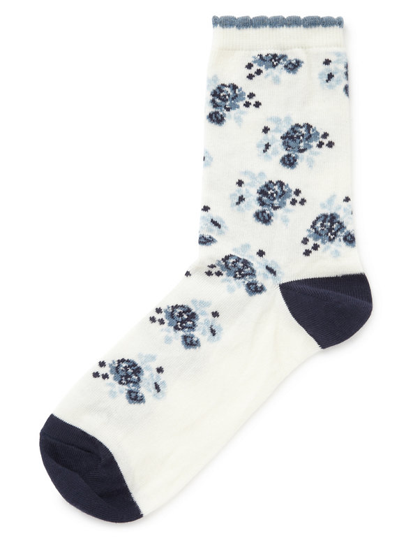 Floral Socks Image 1 of 1