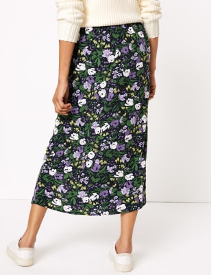 Floral skirt outlet marks and spencer