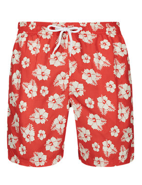 Floral Swim Shorts Image 2 of 3