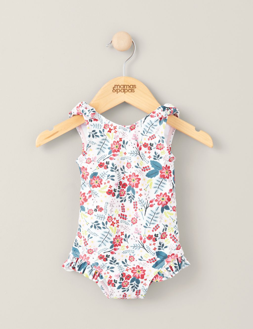 Floral Swimsuit (0-3 Yrs) | Mamas & Papas | M&S