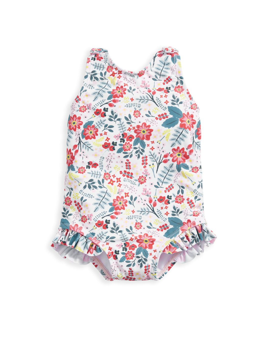 Floral Swimsuit (0-3 Yrs) 2 of 2