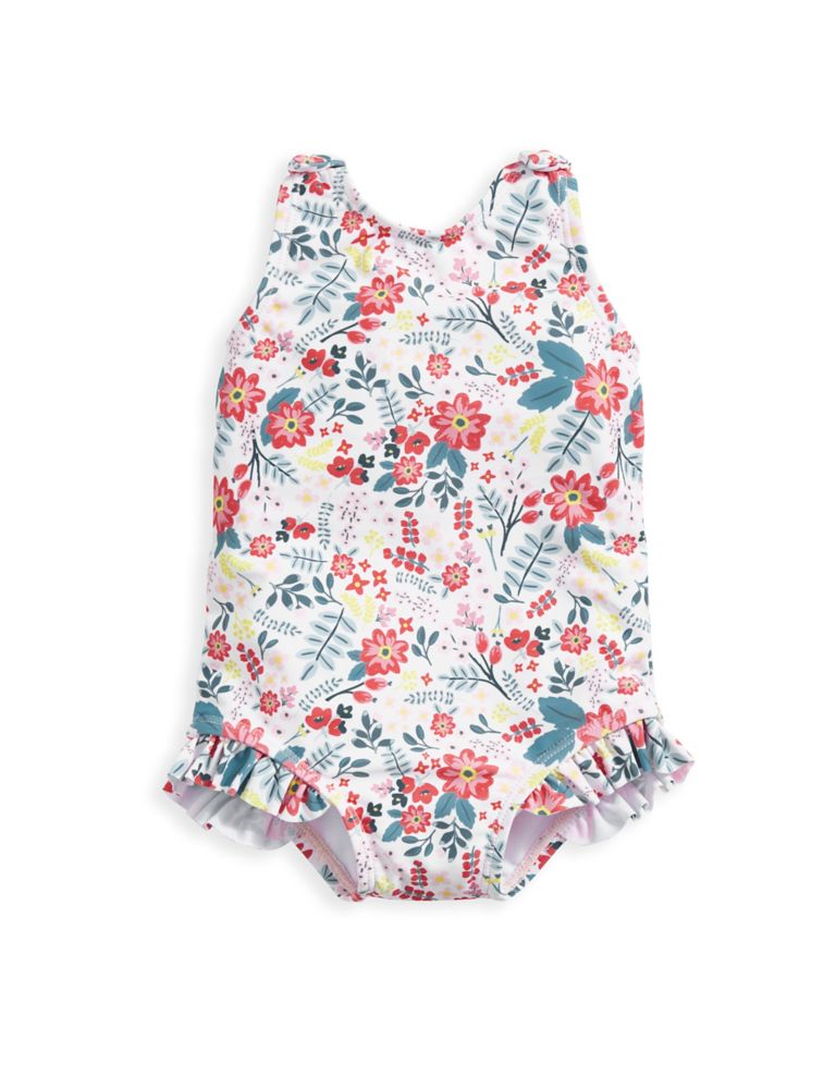 Floral Swimsuit (0-3 Yrs) 2 of 2