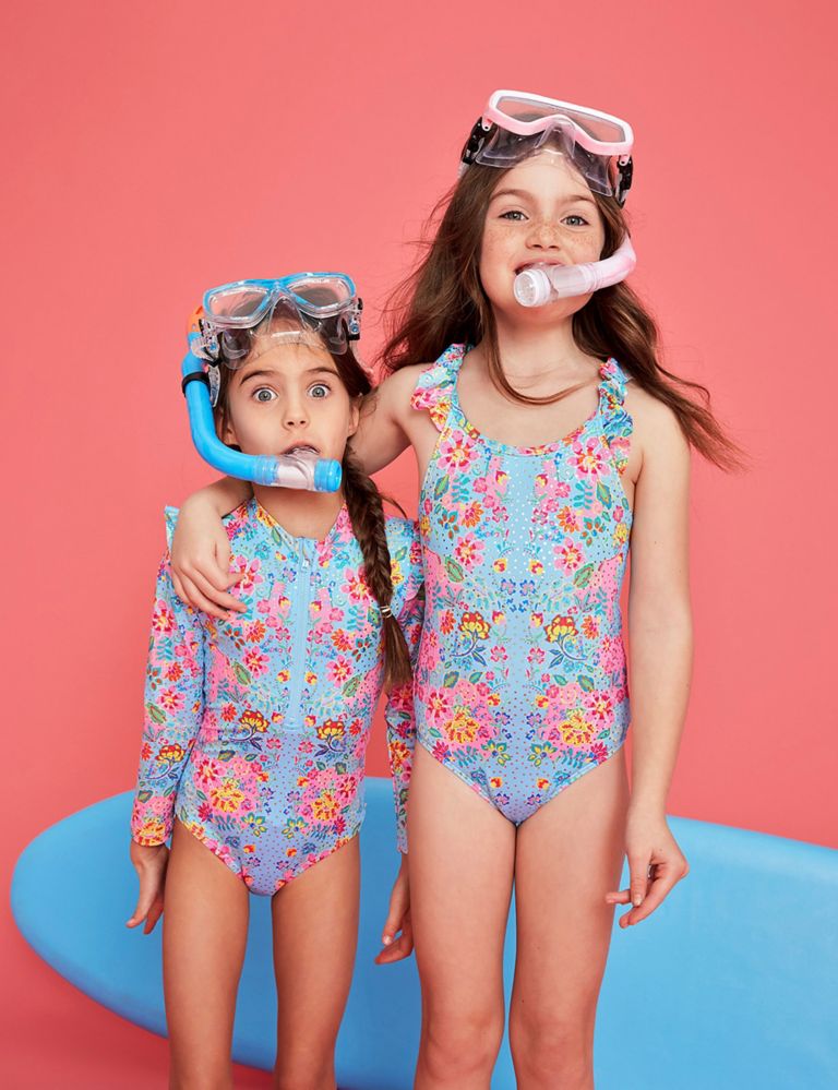 Floral Swimsuit (3-13 Yrs) 2 of 2