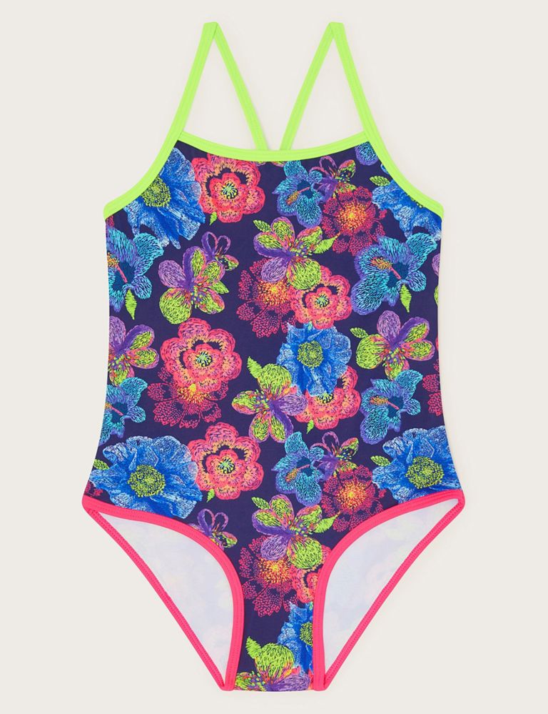 Floral Swimsuit (3-15 Yrs) 1 of 1