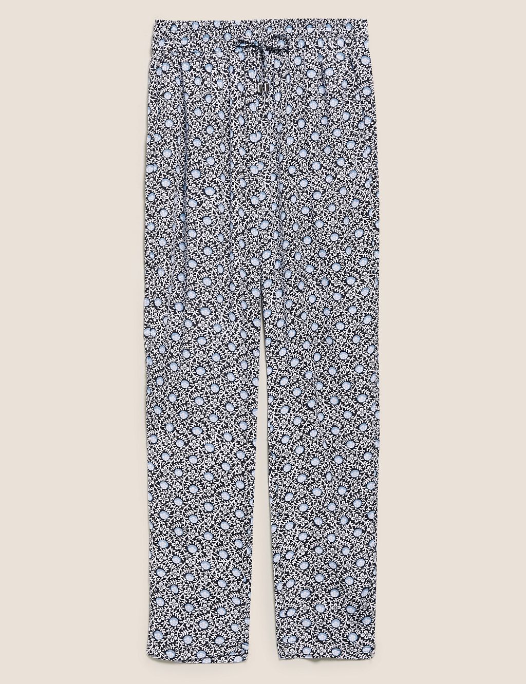 Floral Tapered Ankle Grazer Trousers 1 of 6