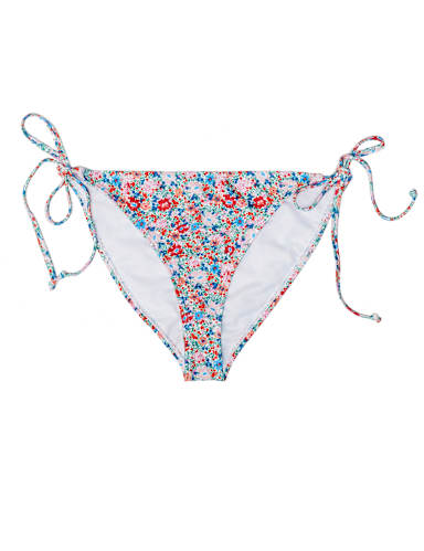 Floral Tie Side High Leg Bikini Bottoms 2 of 5