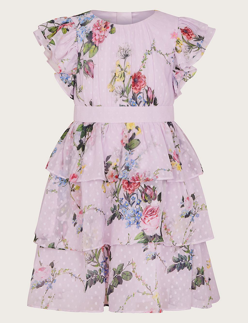 Floral Tiered Dress (2-15 Yrs) 3 of 3