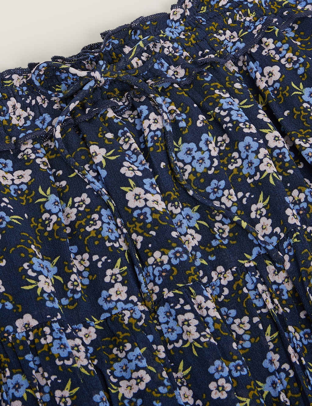 Floral Tiered Midi Skirt 6 of 6