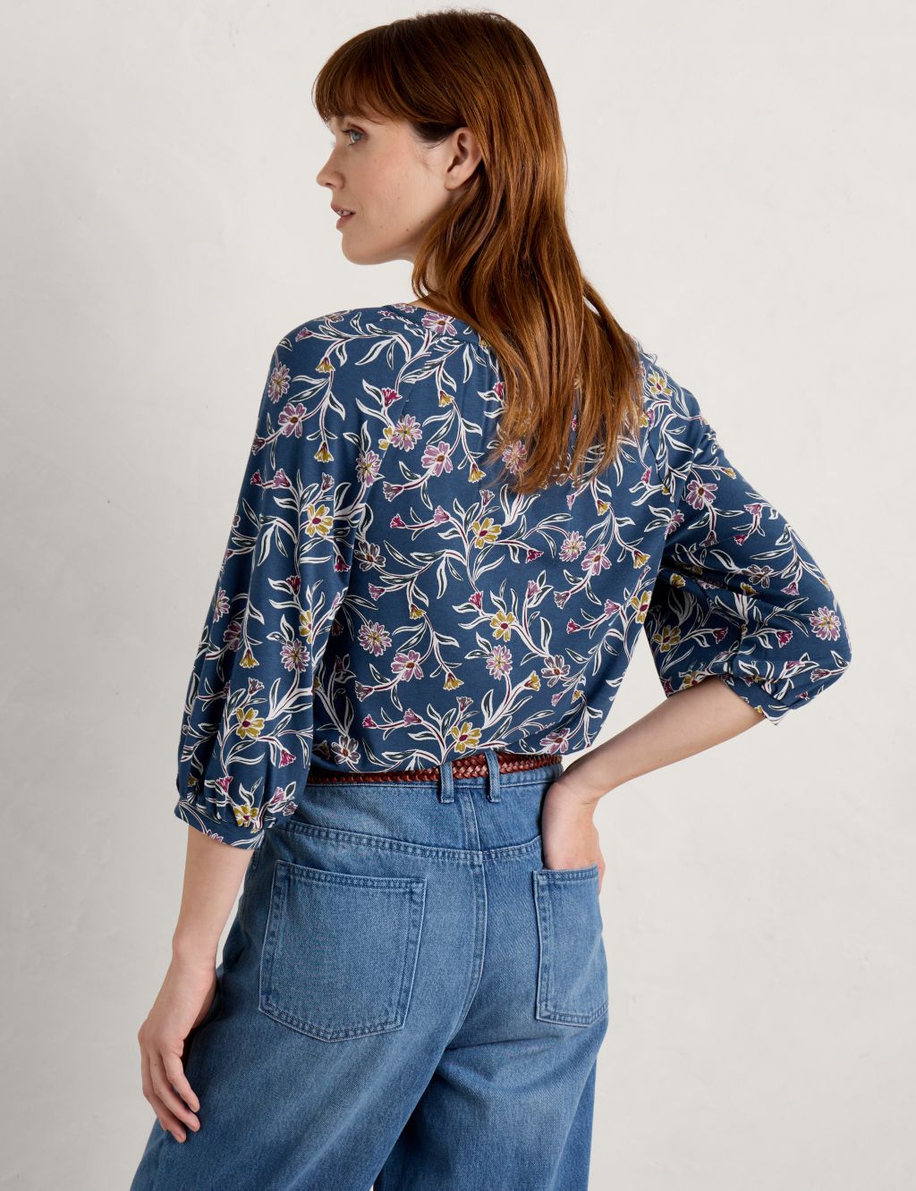 Floral Top With Cotton 4 of 5