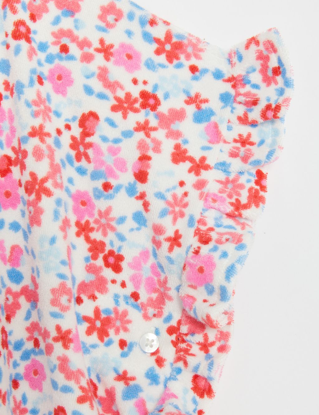 Floral Towelling Poncho (0-3 Yrs) | M&S Collection | M&S