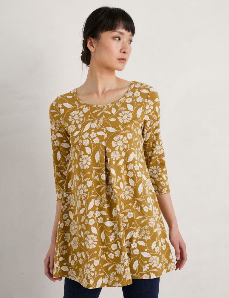 Floral Tunic with Cotton 3 of 5
