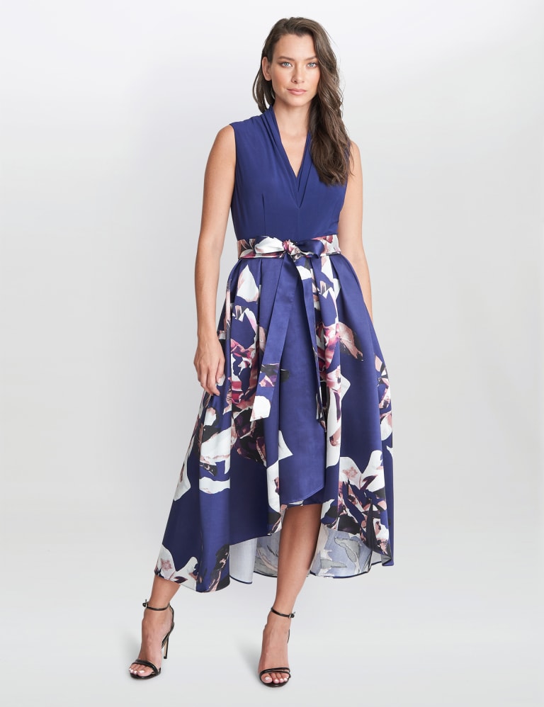 Gina bacconi online midi dresses