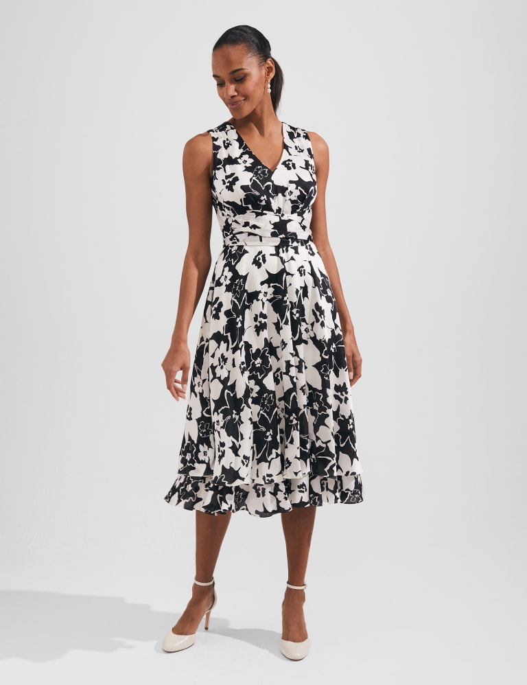 Swing floral hot sale dress