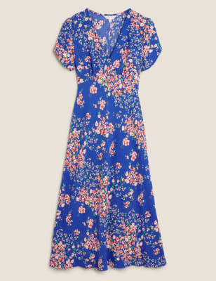 Floral dress cheap m&s