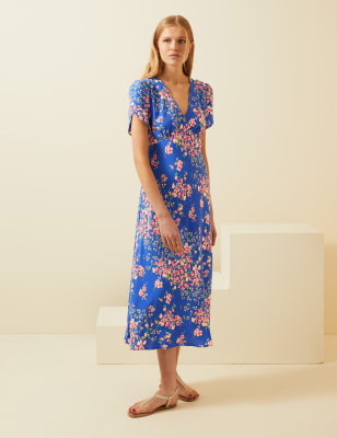 Marks and spencer blue dress sale