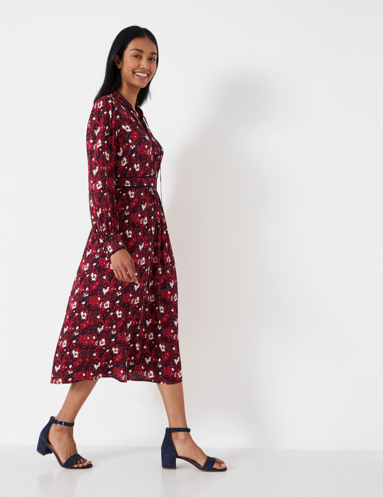 M&s best sale burgundy dress