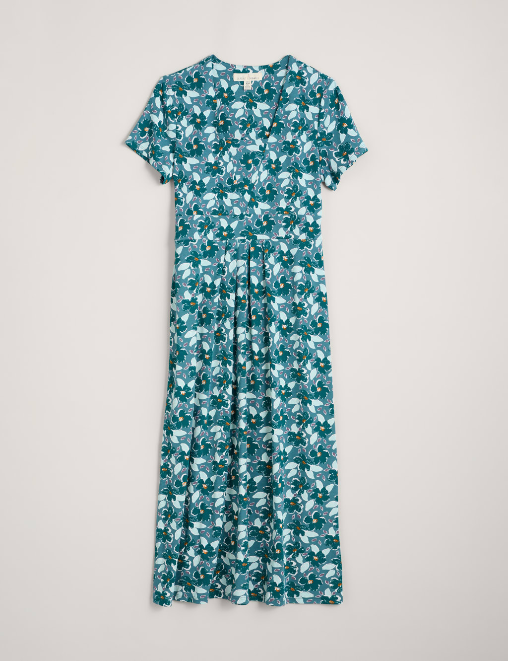 Floral VNeck Midi Waisted Dress Seasalt Cornwall M&S