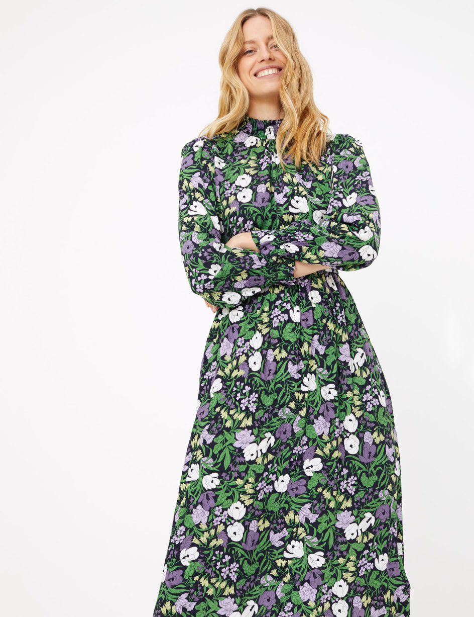 M S New Floral Dress Is Perfect For Both Winter And Spring