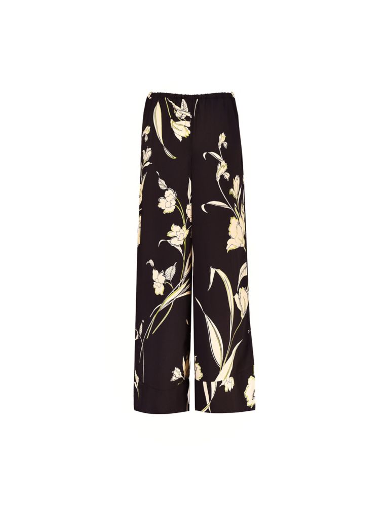 Floral Wide Leg Trousers 2 of 4