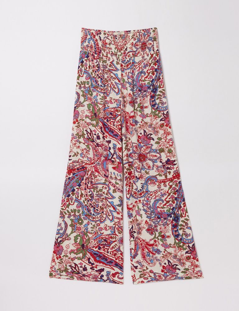 Floral Wide Leg Trousers 2 of 6