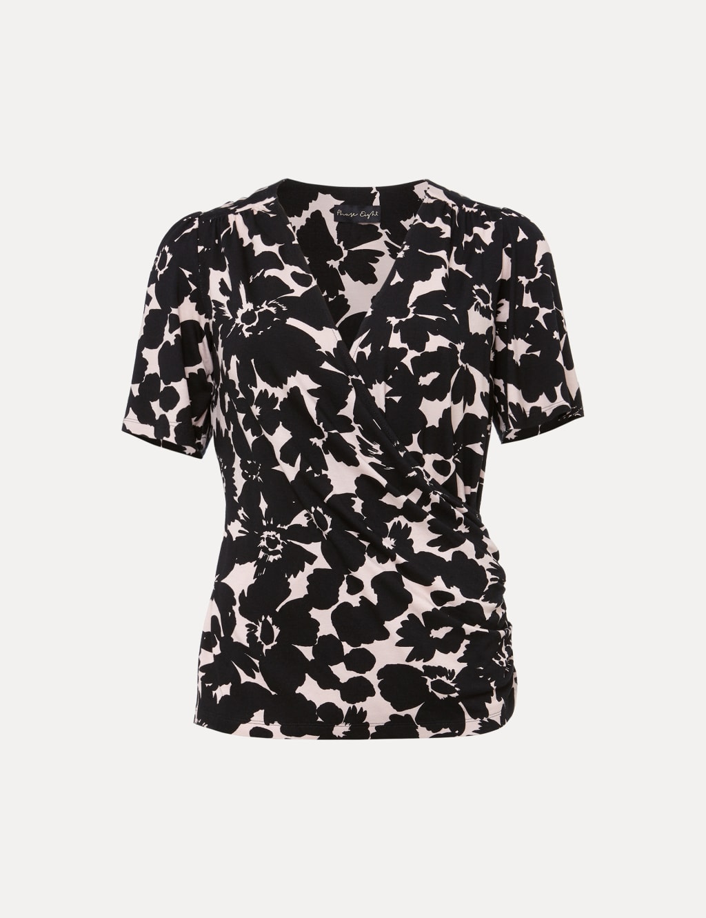Floral Wrap Top Phase Eight M&S