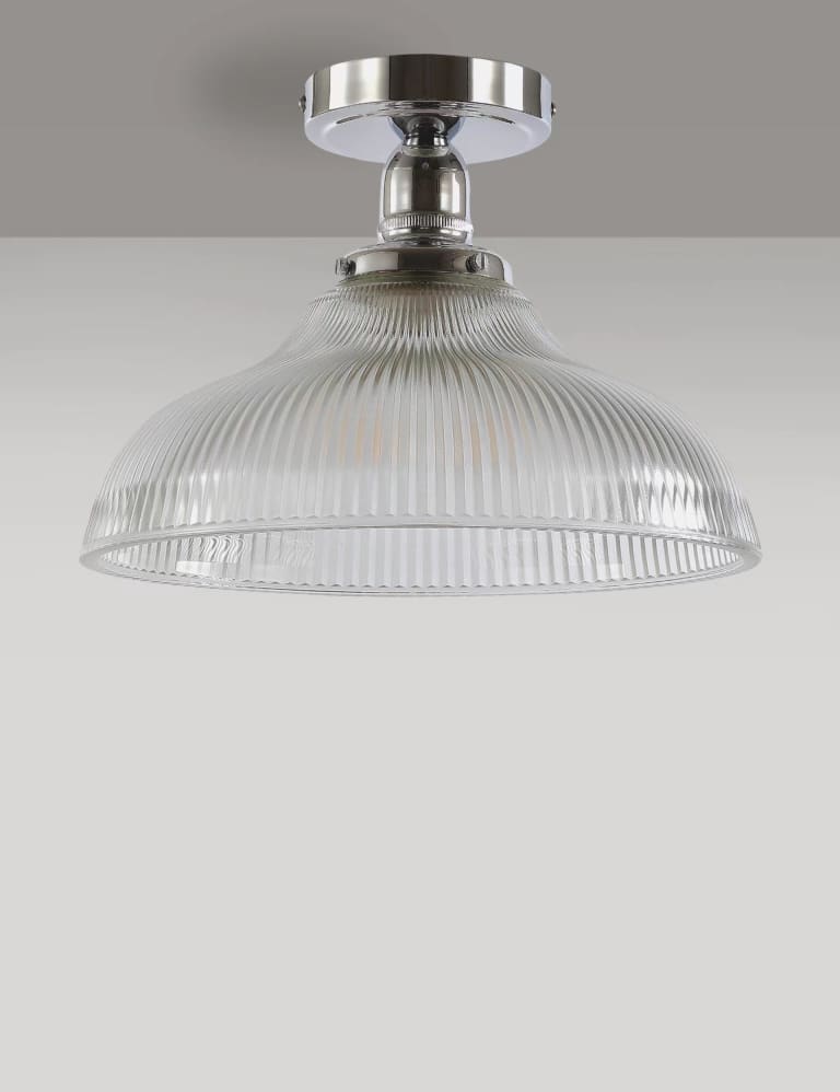 Flush discount ceiling pendant