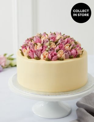 Flower Festival Tulip Cake Serves 24 M S