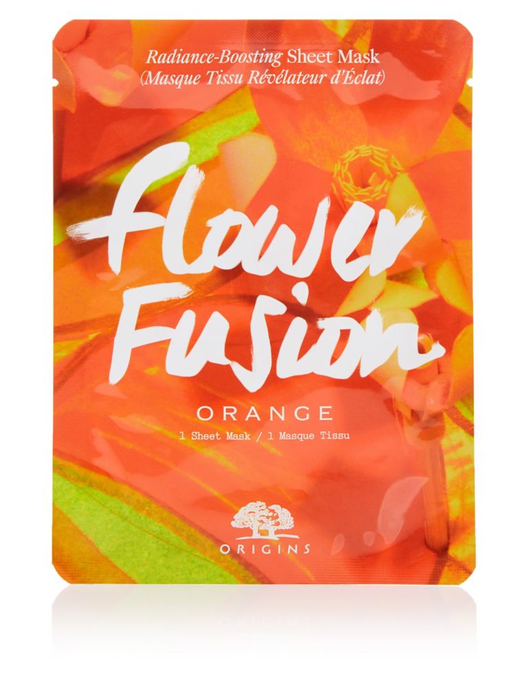Flower Fusion™ Hydrating Sheet Mask - Orange Flower 1 of 1