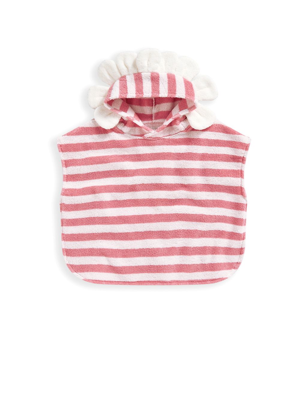 Flower Towelling Poncho (3 Mths–3 Yrs) 1 of 3