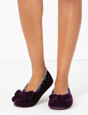 M&s ballerina hot sale slippers