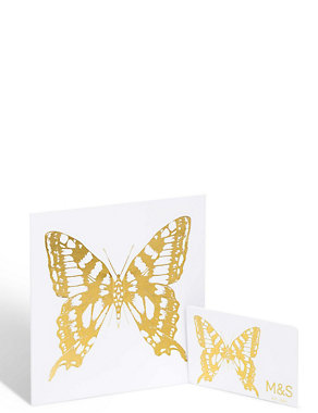 Foil Butterfly Gift Card Image 2 of 6
