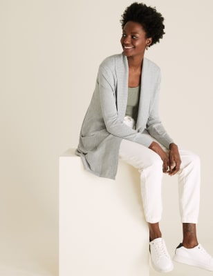 Marks and spencer long on sale cardigan