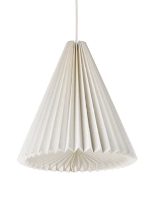 Folding Cone Paper Ceiling Lamp Shade M S