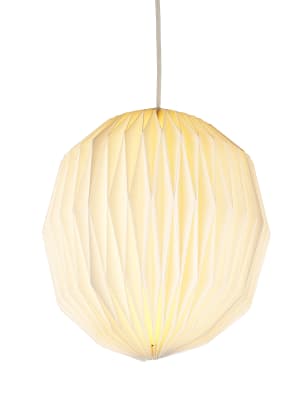 Folding Round Paper Ceiling Lamp Shade M S