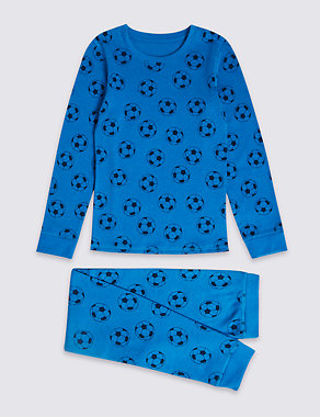 Football Print Thermal Set (18 Months - 16 Years) Image 2 of 4