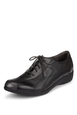 M&s footglove black store shoes