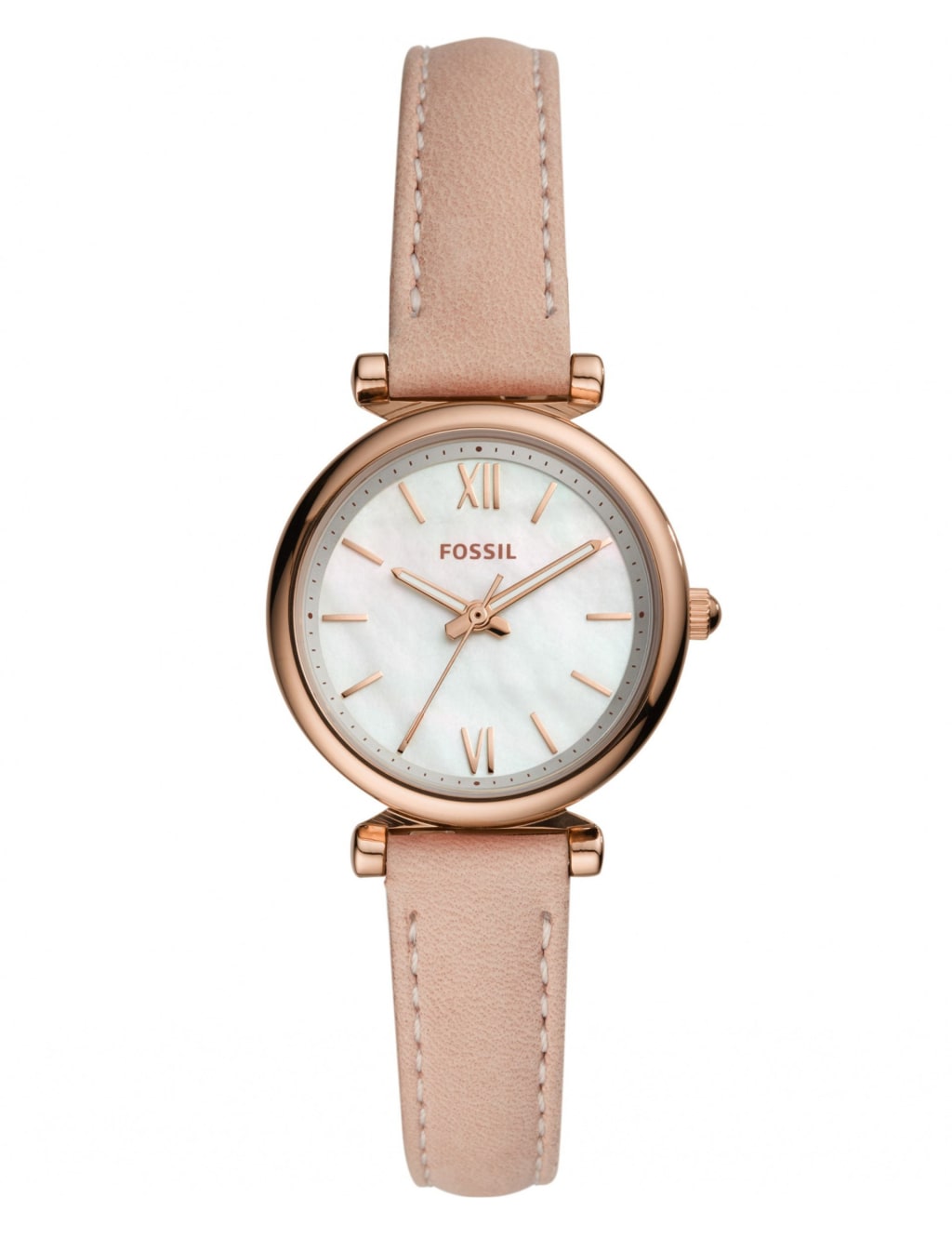 Fossil Carlie Nude Leather Watch Fossil M S