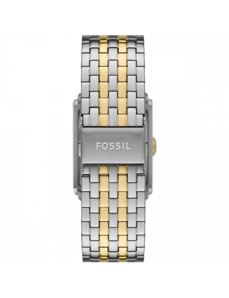 Fossil Carraway Two-Tone Stainless Steel Bracelet Watch 4 of 4