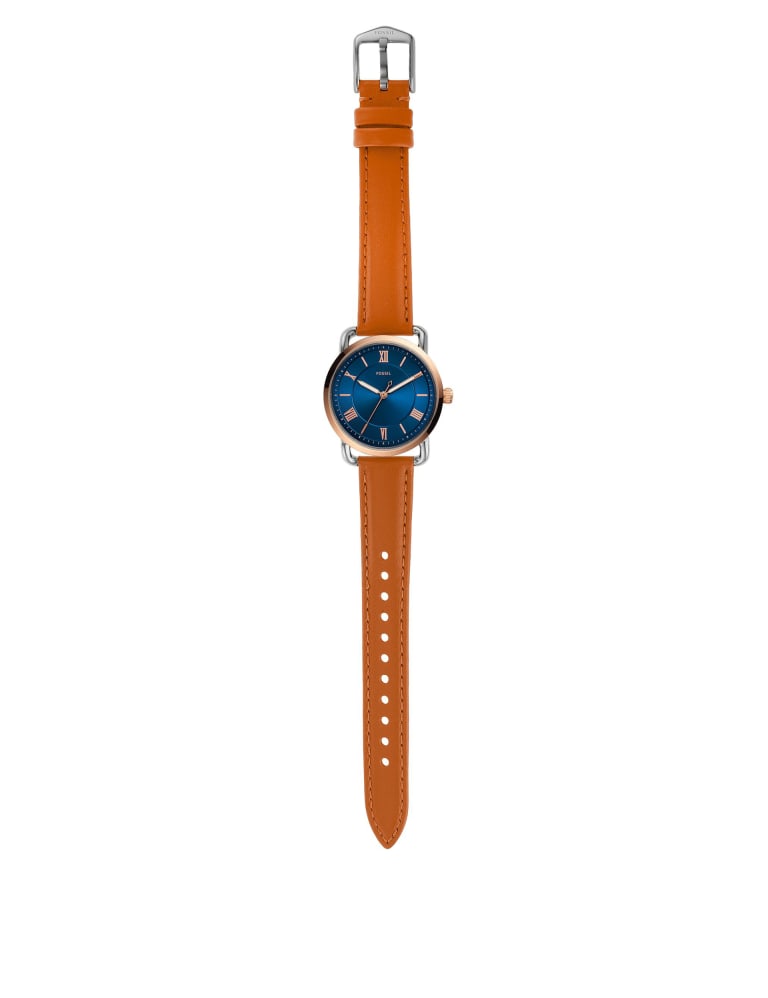 Orange fossil best sale watch