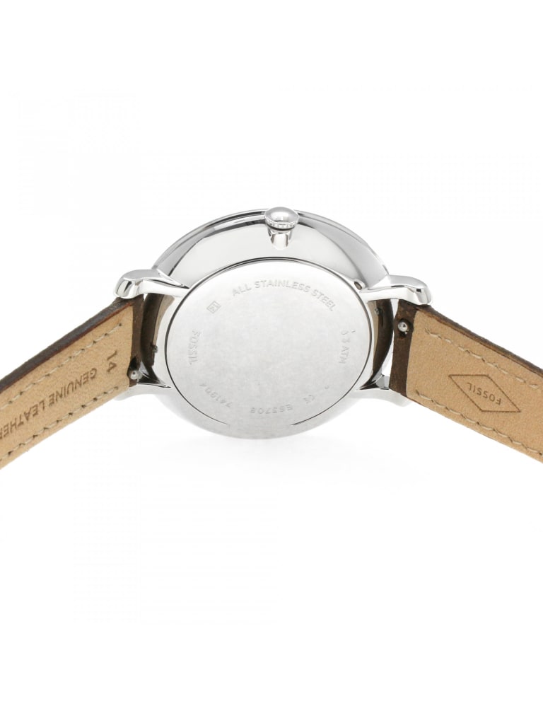 Fossil jacqueline watch leather discount