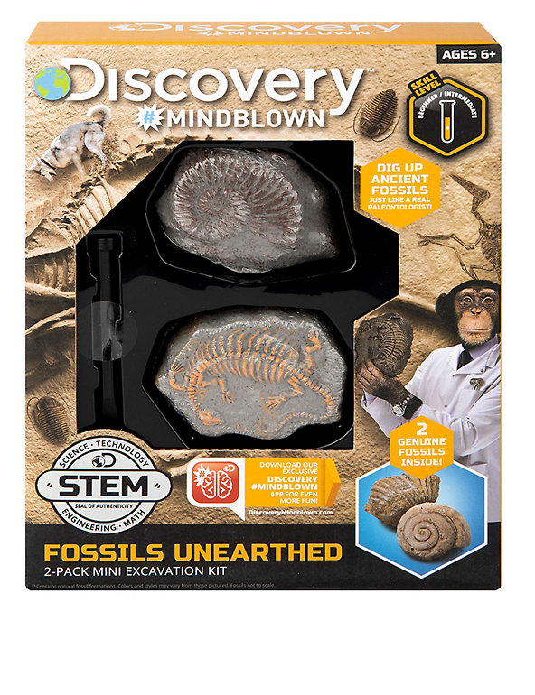 fossil kit kids stem educational toys MIX Multipack 4 X Grow your Own Crystals 