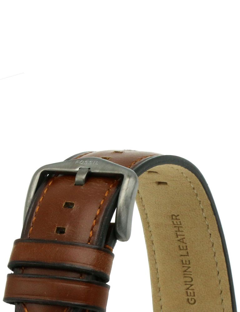 Fossil Townsman Brown Leather Watch 3 of 3