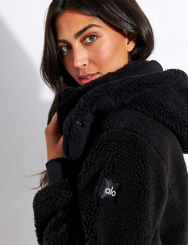 ALO Yoga, Jackets & Coats, Alo Sherpa Pullover Fleece Coat