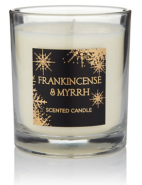 Frankincense & Myrrh Lidded Scented Filled Candle Image 2 of 3