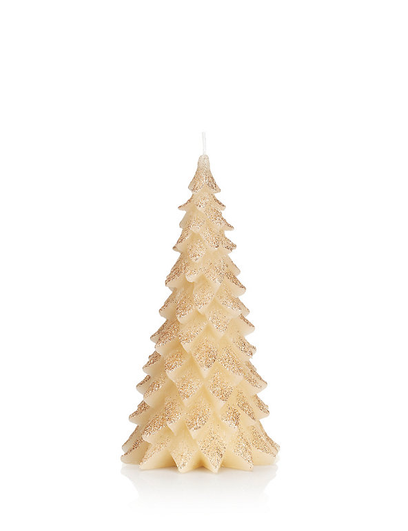 Frankincense & Myrrh Scented Small Tree Candle Image 1 of 2
