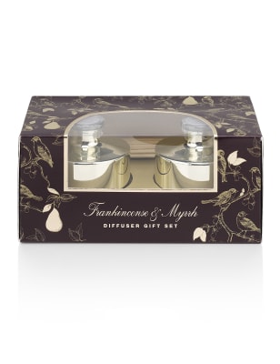 Frankincense & Myrrh Twin Diffuser Gift Set M&S