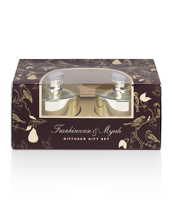 Frankincense & Myrrh Twin Diffuser Gift Set Image 1 of 2