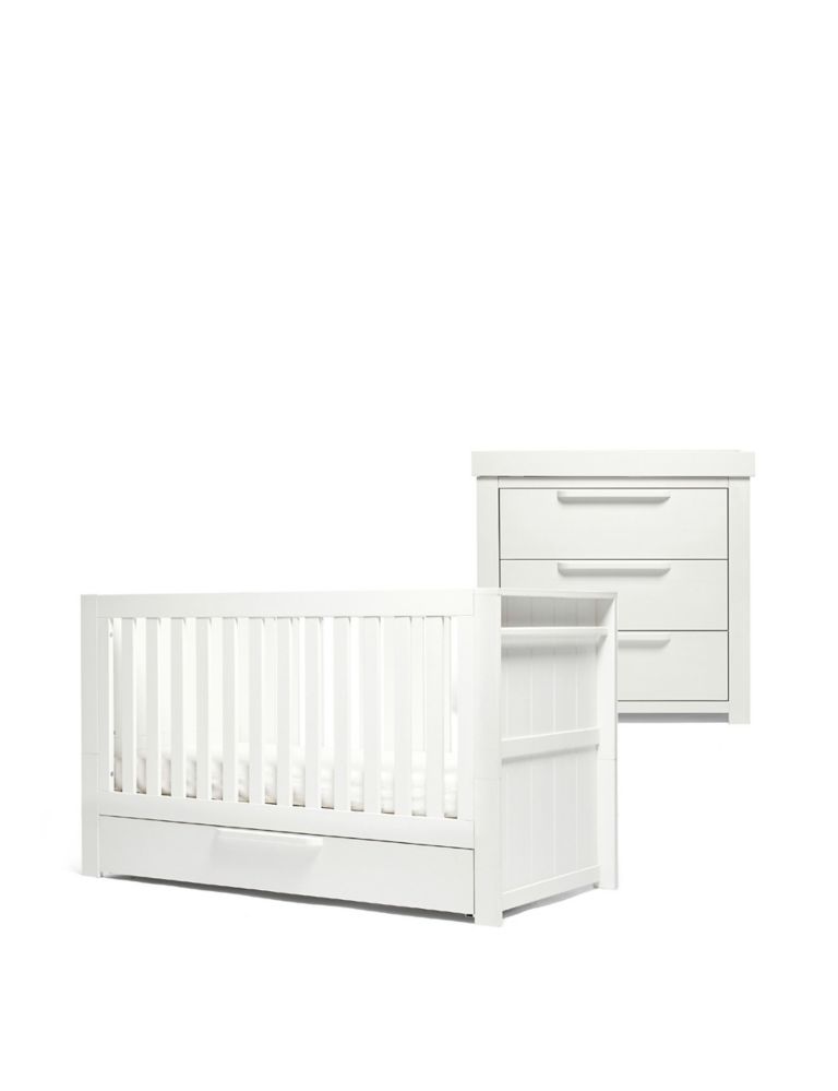 Franklin 2 Piece Cotbed Set with Dresser 1 of 6