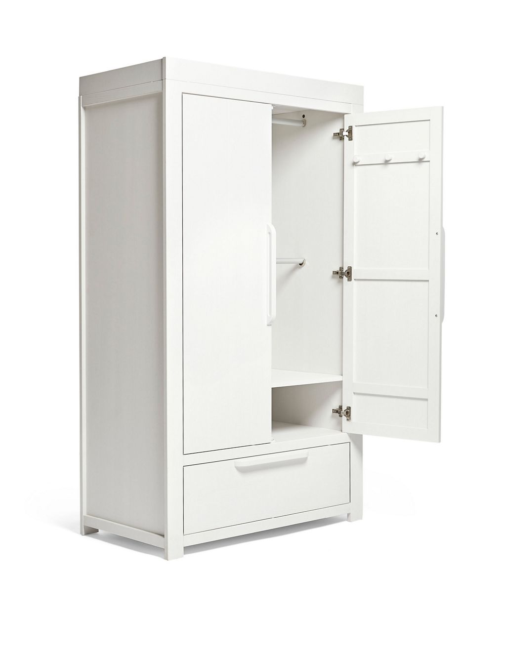 Franklin 3 Piece Cotbed Range with Dresser and Wardrobe 6 of 8